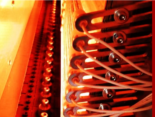 Husky preform molding IR radiator